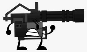 Minigun - Brickarms Custom Weapon M4 Black
