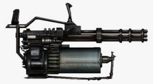 Heavy Minigun - Heavy Minigun Concept Art