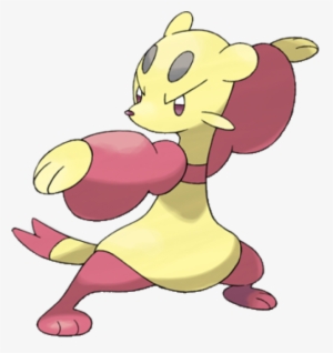 Favorite Type Combination - Pokemon Mienfoo Evolution