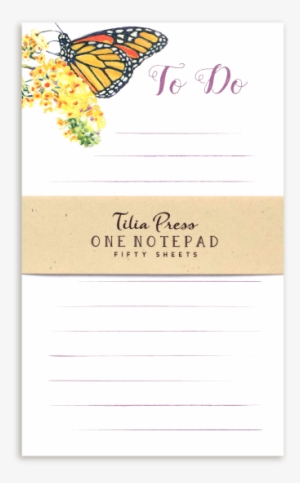 Monarch Butterfly Notepad - Monarch Butterfly
