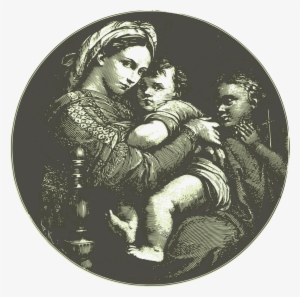 This Free Icons Png Design Of Madonna Della Seggiola