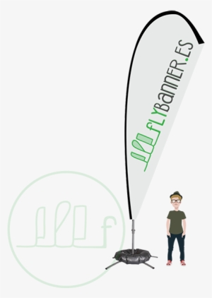 Fly Banner Lágrima Gigante 6m - Portable Network Graphics