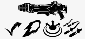 Graphic Library Library Justice Rains From Above A - Pharah Rocket Png