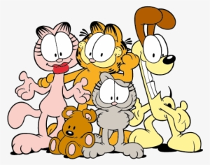 Garfield - Garfield Odie Arlene Nermal