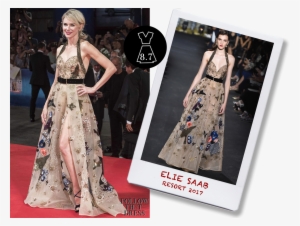 Naomi Watts In Elie Saab Resort - Elie Saab Resort 2017