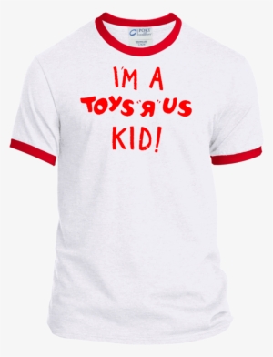 I'm A Toys R Us Kid Ringer Tee - Pokemon Go Poke Balls Ringer Tee