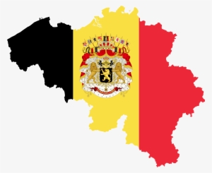 Big Image - Belgium's Flag And Coat Of Arms