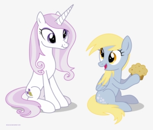Larsurus, Derp, Derpy Hooves, Duo, Duo Female, Female, - Fleur De Lis Pony