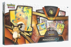 Pokemon Shining Legends Sp Coll Raichu - Pokemon Raichu Gx Box