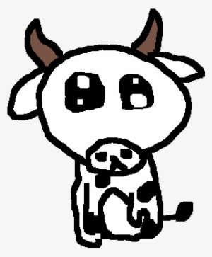 Pixilart Cow By Derpydrawing - Drawing