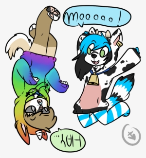 Unicorn And Cow Number 14 By In3lly On Deviantart - Cartoon