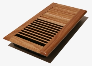 6″x14″ Heritage Wood Wall Register Natural Oak - Floor Registers