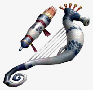 Plesioth Mh4u For Kids - Monster Hunter 3 Dragonhead Harp