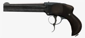 Drawn Shotgun Pistal - Battlefield 1 Howdah Pistol