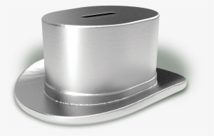 Oversized Token Bank - Monopoly Hat Oversized Token Bank