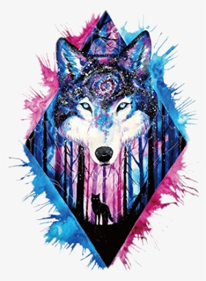 Report Abuse - Wolf Tattoo