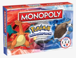 Pokémon Kanto Edition Board, Box And Release Date Confirmed - Pokemon Monopoly Kanto Edition
