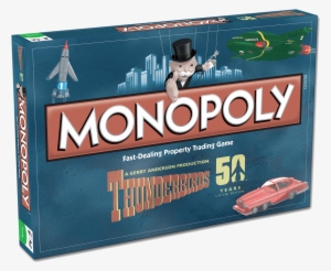 Thunderbirds-monopoly - Thunderbirds Retro Monopoly Game