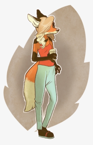 Male Anthro Maned Wolf