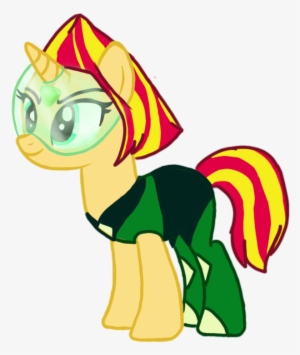 Tsundra, Crossover, Peridot , Safe, Simple Background, - Steven Universe Sunset Shimmer