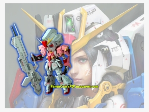 Download Sd Gundam Girl Msz-006 Zeta Papercraft - Gundam Zz ตอน ที่ 1