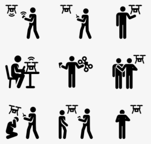 Drones 25 Icons - Icon Drone