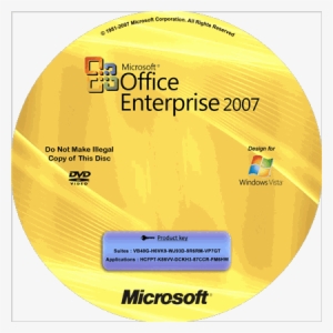 Microsoft Office 2007 Enterprise Is Microsoft's Office - Ms Office Enterprise 2007 Disc
