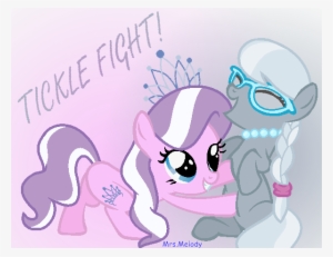Uploaded - Mlp Silver Spoon And Diamond Tiara Tickle