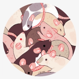 “some Rowdy Boys 🐀✨ ” - Rat Art