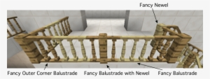 Placing Balustrades - Bed Frame