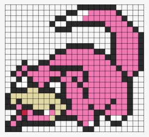 Alright People, Anyone Want To Help Me Draw This - Slowpoke Perler