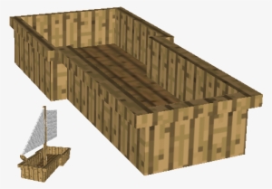 Minecraft Boat No Background