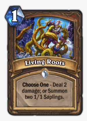 I Think These Are The Best Cards Of 2015 As Far As - Hearthstone Living Roots