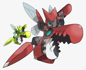 Mega Scizor Tails On Deviantart Pokemon Pinterest Png - Imagenes De Mega Scizor