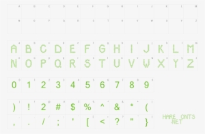 Font Hooters Preview - Number