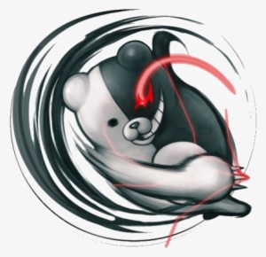 Danganronpa 2 Monokuma Rui Komatzusaki Illustration - Monokuma Danganronpa 2