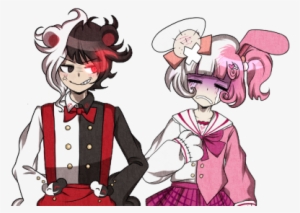 Human Monokuma And Monomi - Dangan Ronpa Monokuma Human
