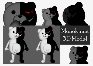 Monokuma 3d Model