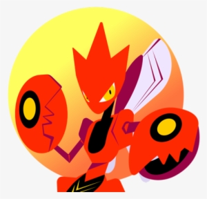 Illustrator Practice W/ Scizor - Cartoon