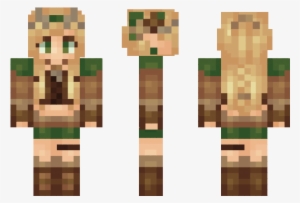 Elf Girl Minecraft Skin - Woodland Elf Minecraft Skin