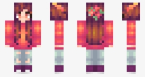 Auburn Hair - Minecraft Pe Skins