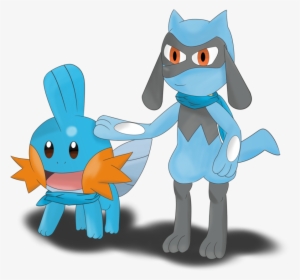 Mudkip Transparent Riolu - Drawing