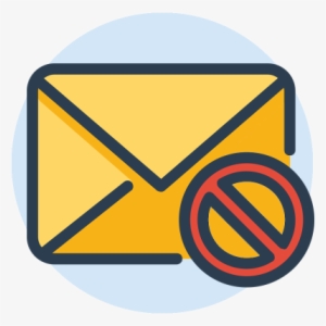 No Spamming Png Image - Email Notification Icon Png