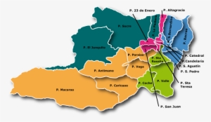 Mapa Del Distrito Capital
