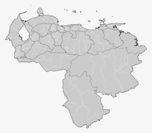 Mapa De Venezuela - Africa Blank Map Png