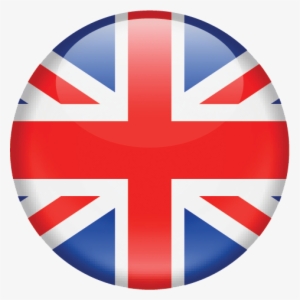 United Kingdom Flag Round