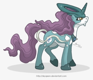 Mysweetqueen, Pokémon, Ponified, Safe, Solo, Suicune - Suicune Horse