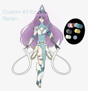 Custom Gijinka Suicune By - Drawing