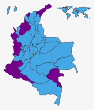 On Sunday, 27 May 2018 The First Round Of Elections - Mapa Electoral Colombia 2018