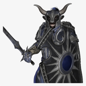 Minotaurknight Lawfullgood Close - Minotaur In Armor